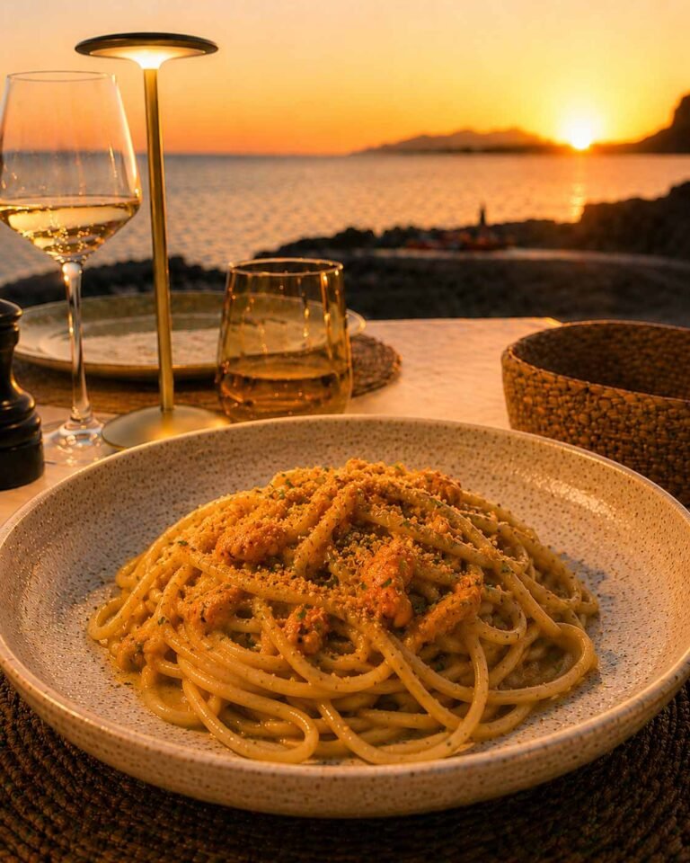 Spaghettone alla bottarga